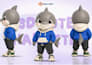 create cute 3d character, mascot and cartoon model for animation and 3d printing